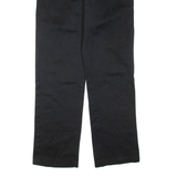 DICKIES Mens Trousers Black Regular Straight W30 L32