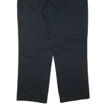 DICKIES Mens Trousers Black Regular Tapered W38 L30