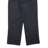 DICKIES Mens Trousers Black Regular Straight W32 L30