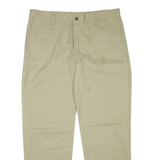 DICKIES Mens Trousers Beige Regular Straight W38 L32