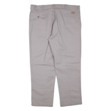 DICKIES Mens Trousers Grey Regular Tapered W42 L30