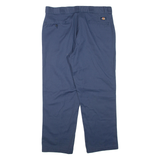DICKIES Mens Trousers Blue Regular Tapered W38 L29