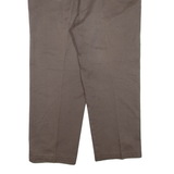 DICKIES Mens Trousers Brown Regular Tapered W38 L27