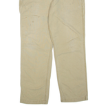 CARHARTT Mens Trousers Beige Regular Tapered W36 L32