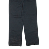 DICKIES Mens Trousers Black Regular Straight W32 L32