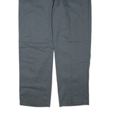 DICKIES Mens Trousers Grey Regular Tapered W40 L30