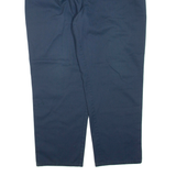 DICKIES Mens Trousers Blue Regular Tapered W38 L30