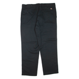 DICKIES Mens Trousers Black Regular Tapered W40 L30