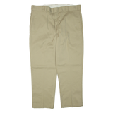DICKIES Mens Trousers Beige Regular Tapered W40 L30