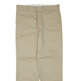 DICKIES Mens Trousers Beige Regular Tapered W36 L32