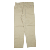 DICKIES Mens Trousers Beige Regular Tapered W36 L32