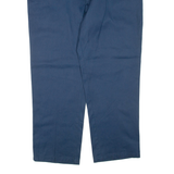 DICKIES Mens Trousers Blue Regular Tapered W42 L30