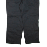 DICKIES Womens Trousers Black Regular Tapered W40 L28