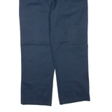 DICKIES Mens Trousers Blue Regular Tapered W36 L30
