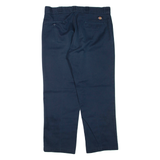 DICKIES Mens Trousers Blue Regular Tapered W36 L30