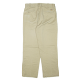 DICKIES Mens Trousers Beige Regular Straight W34 L30
