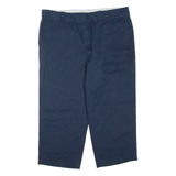 DICKIES Mens Trousers Blue Regular Tapered W40 L24