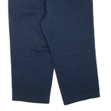 DICKIES Mens Trousers Blue Regular Tapered W40 L24