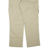 DICKIES Cargo Mens Trousers Beige Regular Straight W36 L32