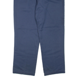 DICKIES Mens Trousers Blue Regular Tapered W36 L30