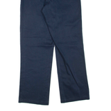 DICKIES Mens Trousers Blue Regular Straight W32 L32