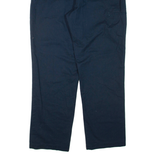 DICKIES Mens Trousers Blue Regular Tapered W36 L32