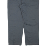 DICKIES Mens Trousers Grey Regular Tapered W40 L29