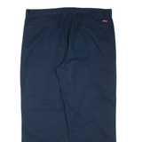 DICKIES Mens Trousers Blue Regular Straight W40 L30
