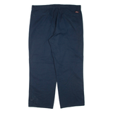DICKIES Mens Trousers Blue Regular Straight W40 L30