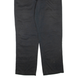 DICKIES Mens Trousers Black Regular Tapered W38 L34