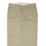 DICKIES Mens Trousers Beige Regular Tapered W38 L28