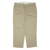 DICKIES Mens Trousers Beige Regular Tapered W38 L28