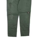 DICKIES Mens Trousers Green Regular Skinny W38 L30