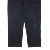 DICKIES Mens Trousers Black Regular Straight W38 L30