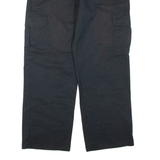DICKIES Mens Trousers Black Regular Straight W32 L30