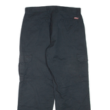DICKIES Mens Trousers Black Regular Straight W32 L30