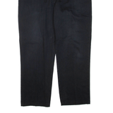 DICKIES Mens Trousers Black Regular Tapered W38 L30
