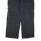 DICKIES Cargo Mens Trousers Black Regular Straight W38 L32