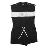 FILA Womens Playsuit Black Wide-Leg L
