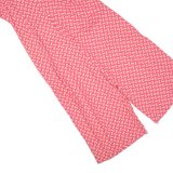 JONATHAN MARTIN Womens Jumpsuit Pink Spotted Wide-Leg M