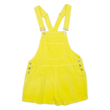 Womens Playsuit Yellow Straight Denim S