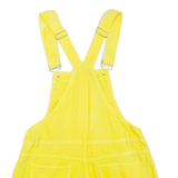 Womens Playsuit Yellow Straight Denim S