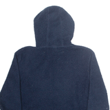ELLESSE Oversized Fleece Womens Blue Hoodie XS