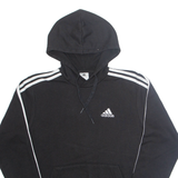 ADIDAS Mens Black Hoodie S