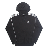 ADIDAS Mens Black Hoodie S