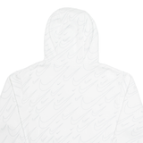 NIKE Swoosh Mens White Hoodie S