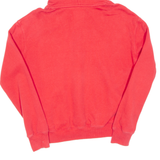 CALVIN KLEIN JEANS Womens Red Hoodie M