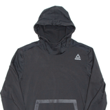 REEBOK Mens Black Hoodie M