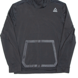REEBOK Mens Black Hoodie M