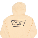 VANS Womens Yellow Hoodie S